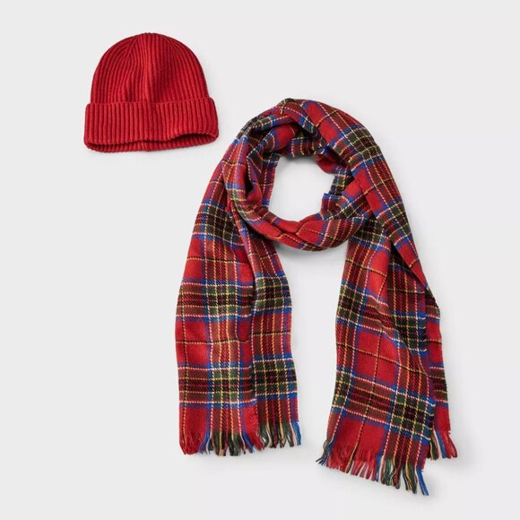 NEW Goodfellow & Co™ Men's Scarf and Beanie Set One Size - Picture 1 of 7